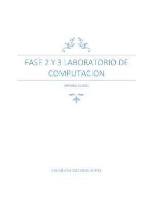 Fase 2 Y 3 Laboratorio De Computacion