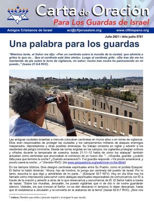 07-2021 Oración Por Israel