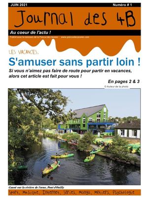 JOURNAL des 4B