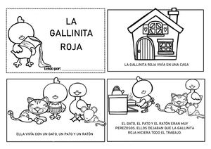 Cuento La Gallina Roja