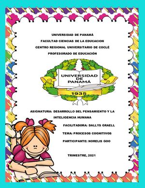 Actividad# 4 Procesos Cognitivos