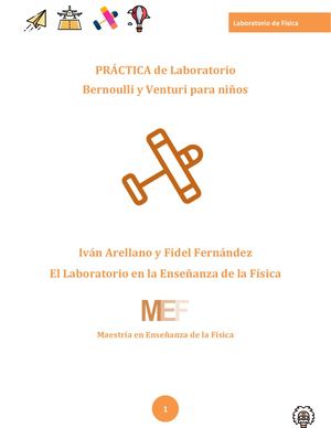 Práctica Bernoulli Y Venturi