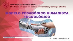 Modelo Humanista Tecnologico