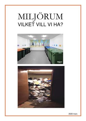 Infohäfte Miljörum