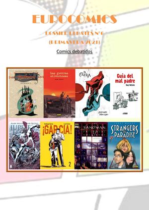 Dossier Nº6 Eurocomicss Primavera 2021