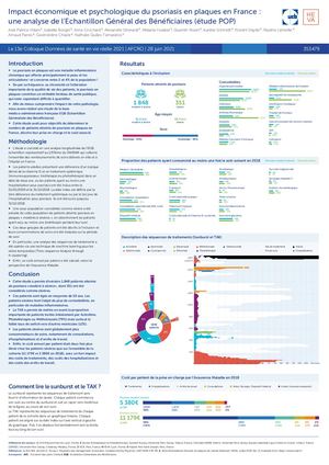 Posters affichés - Colloque DSVR