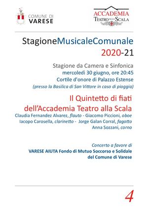 Programma Quintetto