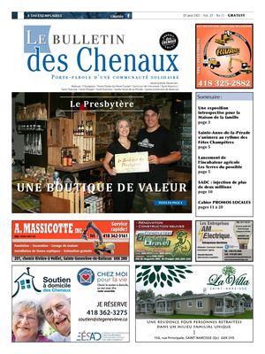 Le Bulletin des Chenaux - juillet 2021
