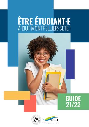 Être étudiant_IUT_2021 2022
