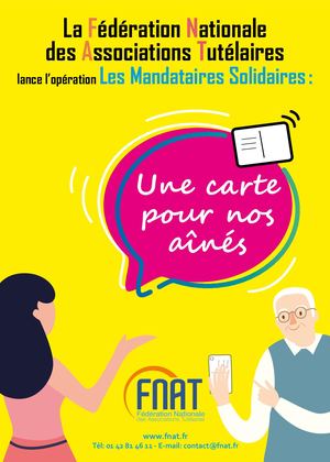 Flyer Une Carte Pour Nos Ainés