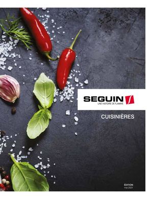 Catalogue Seguin Cuisinière
