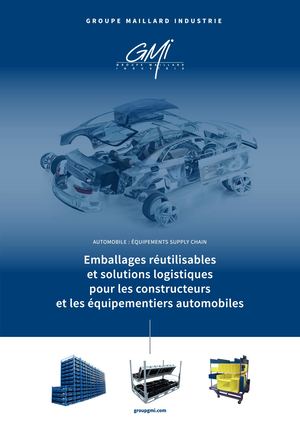 AUTOMOBILE : emballages réutilisables et solutions logistiques pour les constructeurs et les équipementiers automobiles