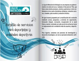 Brochure De Servicios para Deportistas Y Clubes