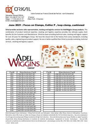 Orkal France Distribution Clamp Adel Wiggins Collier P