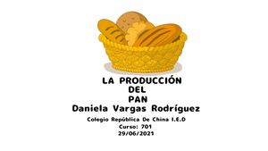 La Producción Del Pan