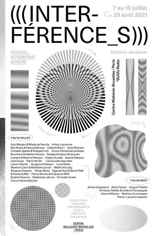 Brochure Festival (((INTERFERENCE_S))) 2021