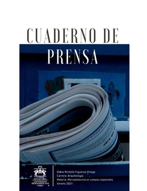 Cuaderno De Prensa Diana Michelle