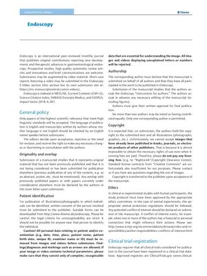 Instrucciones Para Autores Endoscopy