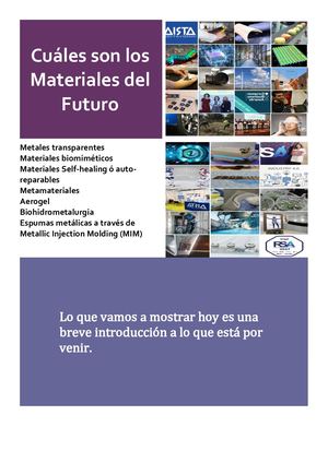 Materiales Del Futuro Aplicaciones