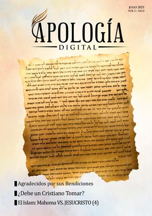 Apologia Julio 2021