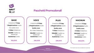W4c Pacchetti Promozionali