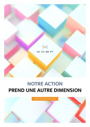 OCBF Rapport d'activité 2020