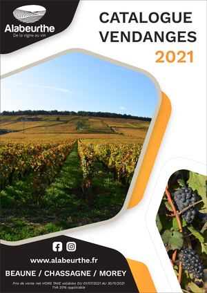 Catalogue vendanges Alabeurthe BEAUNE/CHASSAGNE/MOREY