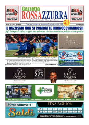 Gazzetta Rossazzurra Anno Vi N 13 Del 3 7 2021