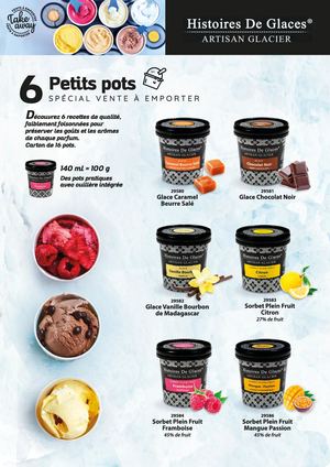 Petits Pots Glacés Histoires De Glaces