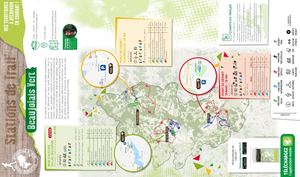 Carte Station Trail du Beaujolais Vert