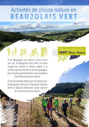 Activités de Pleine Nature - Beaujolais Vert