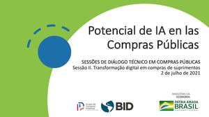 Potencial De IA En Las Compras Públicas