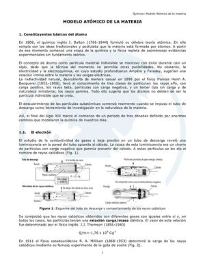 Estructura De La Materia