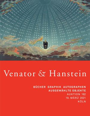 Books · Prints · Autographs Venator Hanstein Katalog 162 19 Marzo 2021