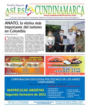 Asi Es Cundinamarca Edicion 126 Junio 2021