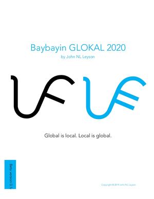 Baybayin GLOKAL 2020 by John NL Leyson