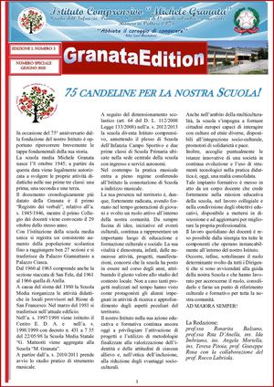 Granata Edition Edizione 1, Numero 3 Giugno 2021
