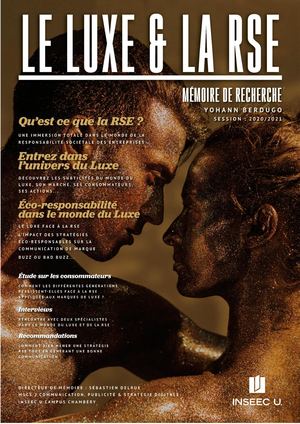Mémoire Yohann Berdugo - Luxe, RSE et communication
