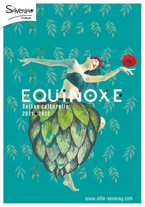 Plaquette saison culturelle Équinoxe