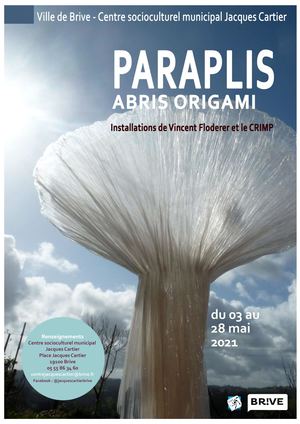 Installations Paraplis Abris Origami Ville De Brive