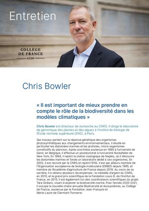 Interview Chris Bowler