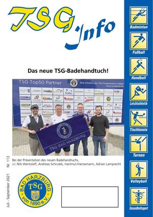 TSG-Info Juli 2021