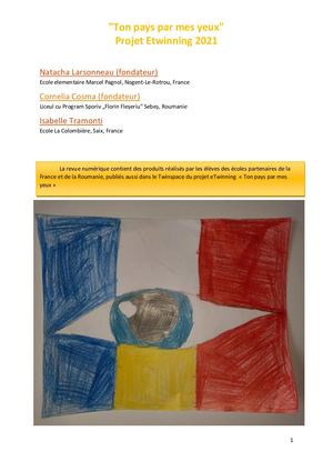 Ton Pays Par Mes Yeux Revue Numérique Juillet 2021