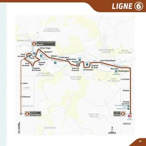 Linead Ligne 6 - Horaires d'été 2021