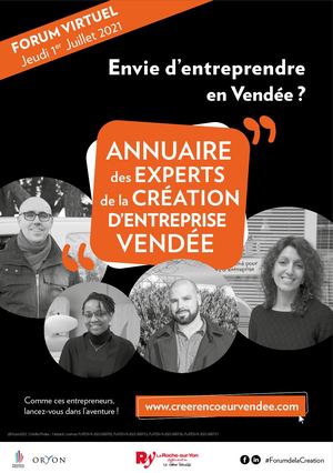 Les structures d'aide à la création d'entreprise Vendée 2021