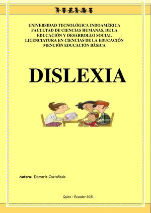Libro De Dislexia Sexto