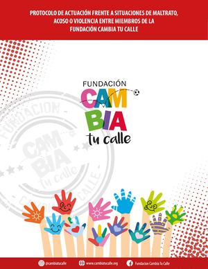 Protocolo De Abuso Y Maltrato Fundación Cambia Tu Calle