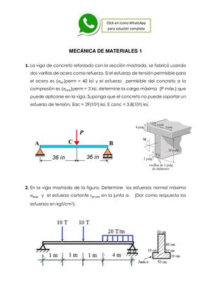 Mecánica De Materiales 1