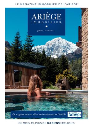 ARIEGE IMMOBILIER n°74 de juillet/aout  2021