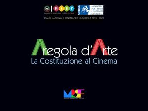 Catalogo A Regola D'arte La Costituzione Al Cinema
